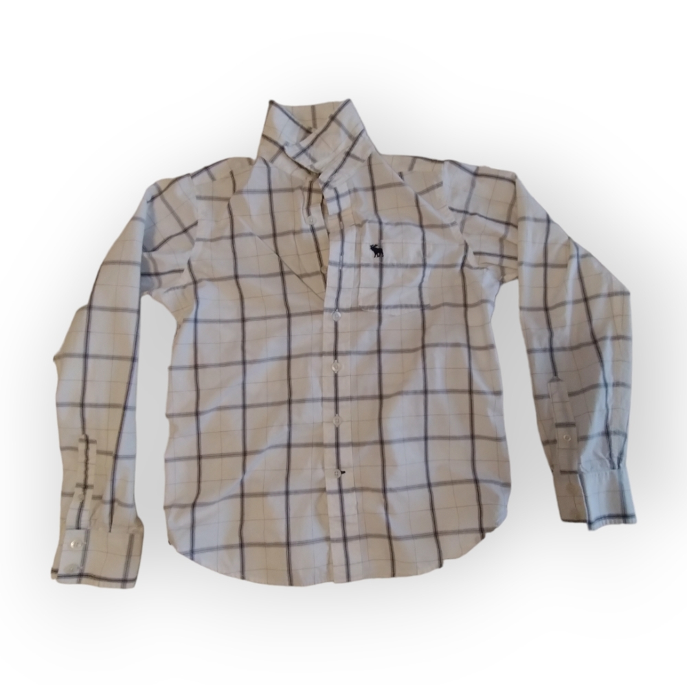 Abercrombie Boys Long sleeve button down shirt L